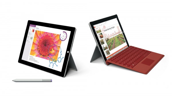 微软发布Surface 3 价格499美元五月开售