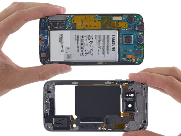 Galaxy S6 Edge拆解：胶水用太多 维修难