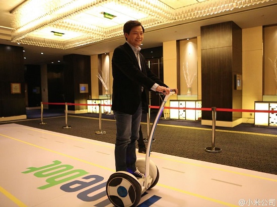 小米生态链企业Ninebot收购平衡车鼻祖Segway