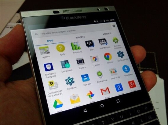 黑莓也来这招？Passport银色版运行Android