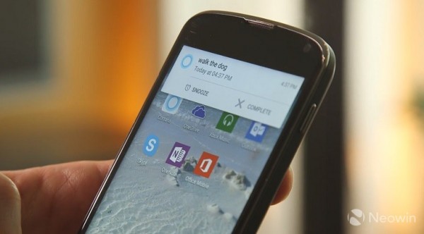 微软版Siri或Google Now？微软推送公测版Cortana