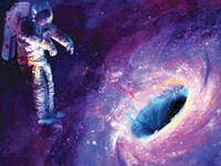 霍金新理论：掉进黑洞 人类或可逃至另一宇宙