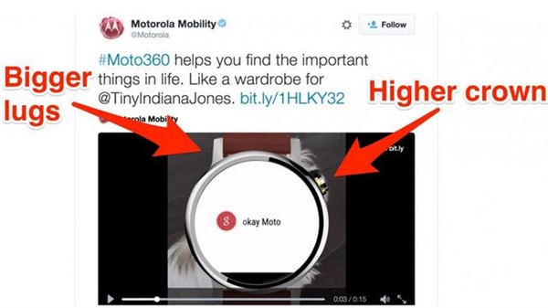 新款Moto 360有大小两款 或将于9月8日发布