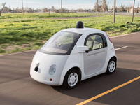 蠢萌蠢萌的Google无人车终于走出了加州