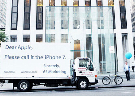 因为撞名，苹果6s或叫iPhone7？！