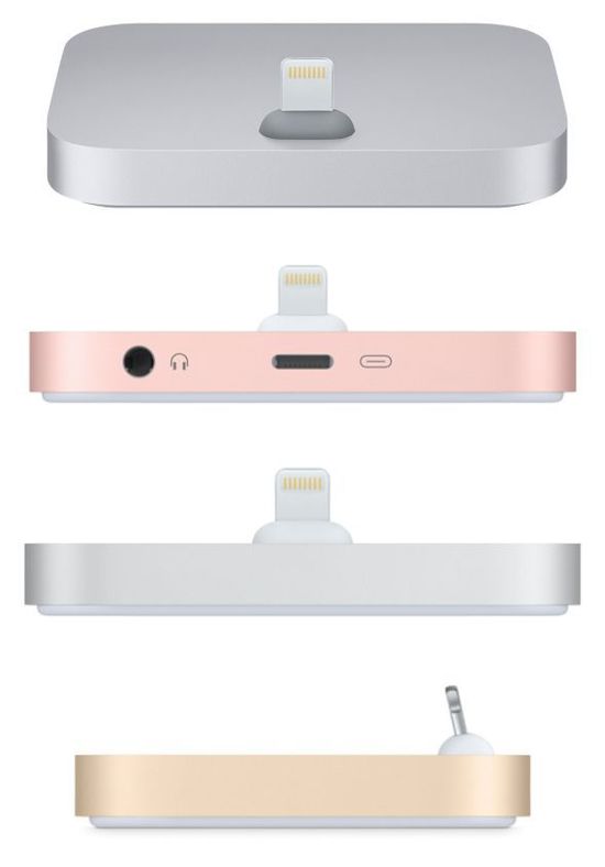 视频：与iPhone 6s更配 玫瑰金Lightning充电基座上手