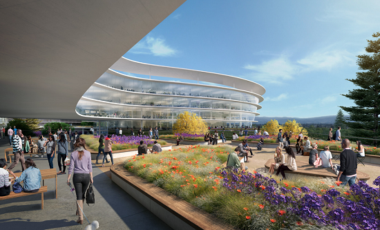 苹果新园区成谷歌后院？