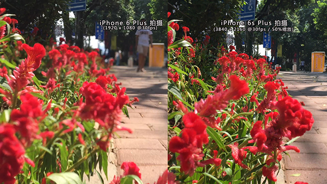 光学防抖性能激增：iPhone 6s Plus/6 Plus视频对比