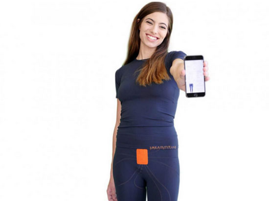 LikeAGlove：一款能显示体型尺寸的智能打底裤