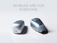 Skybuds运动耳机，结合iPhone手机壳充电