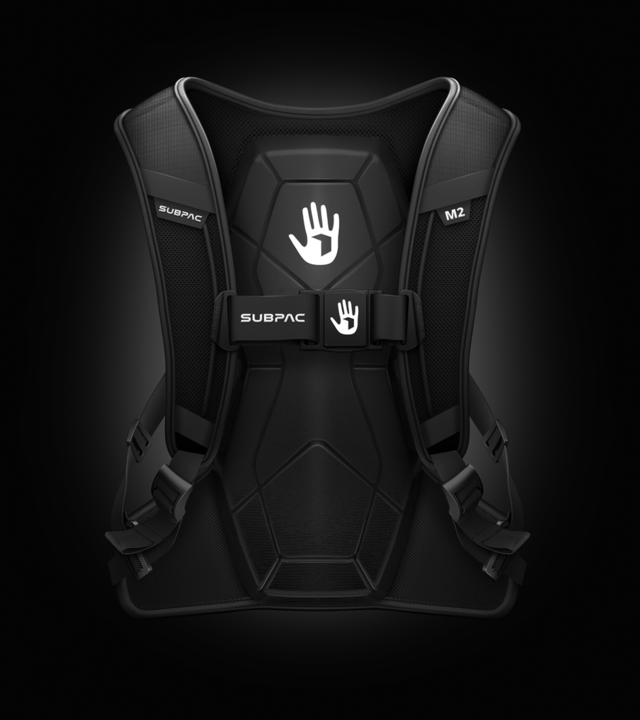 传统背包式可穿戴低音炮SubPac M2