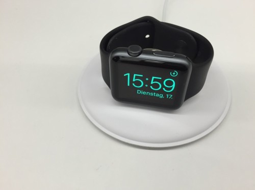 苹果Apple Watch的新充电底座：美