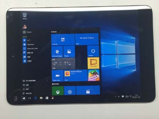 小米平板2真机曝光 安卓和Windows互刷
