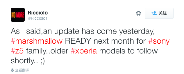 索尼下月或将Android 6.0推送至Z5系列 老旗舰要再等等