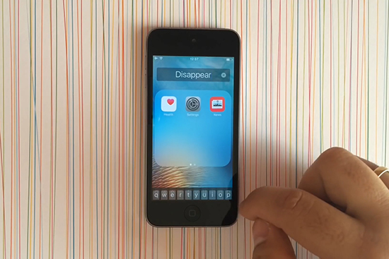 视频：50秒教你不越狱隐藏iPhone图标