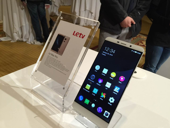 首款骁龙820+超声波指纹识别手机 乐视乐Max Pro登场