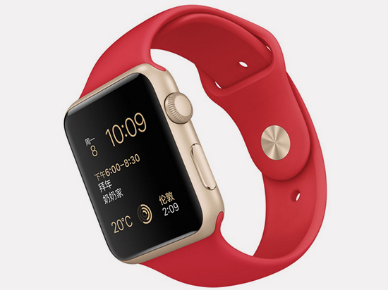 红红火火过大年 苹果推出限量版Apple Watch