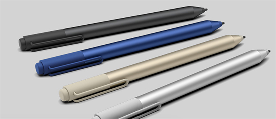 微软也玩土豪金 手写笔Surface Pen更新了