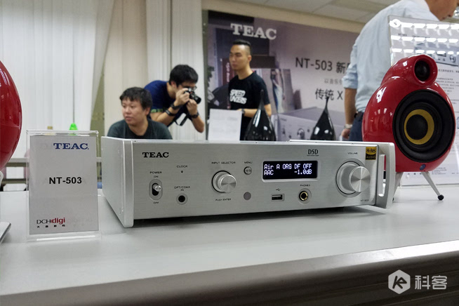 传统与现代结合 TEAC NT-503播放器体验会