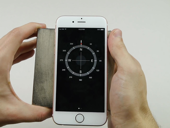 当iPhone 6s遇上超级大磁铁 结果有点忧伤