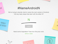 Android N命名即将确定，你喜欢哪个？