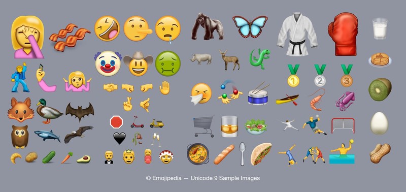 又有一波新emoji表情发布了，有你喜欢的么？