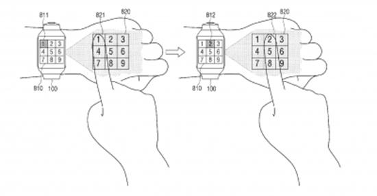 三星新专利：彻底解决智能手表操控问题