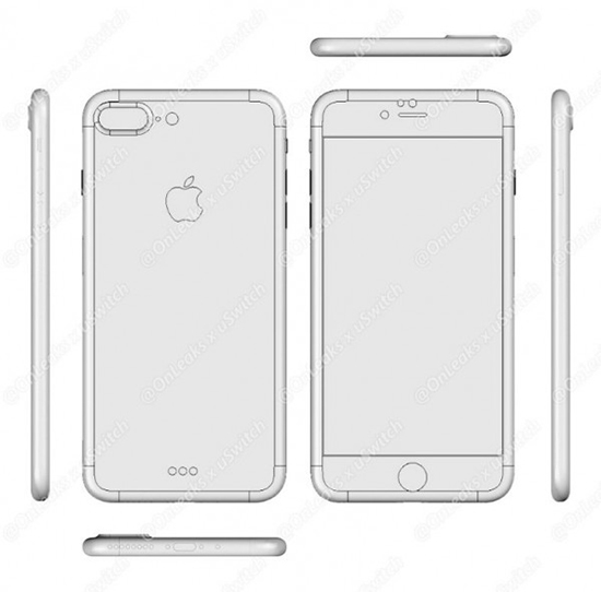 iPhone 7设计图泄露：耳机接口真的没了！