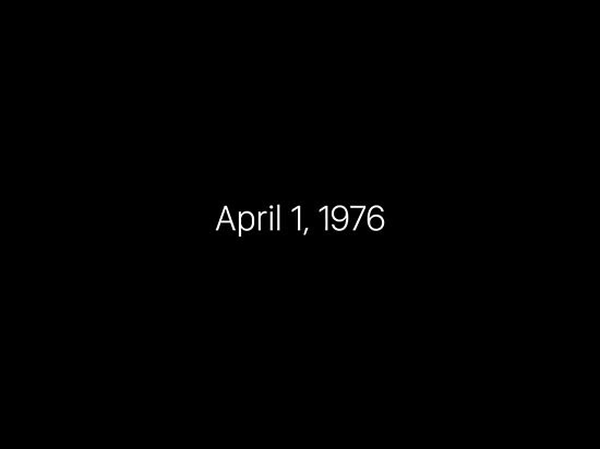 视频：正值壮年 苹果四十周年庆祝视频