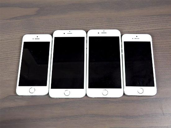 视频： iPhone 5s/SE/6/6s测速对比 结果让你意外吗