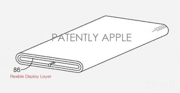 苹果折叠OLED屏幕专利曝光