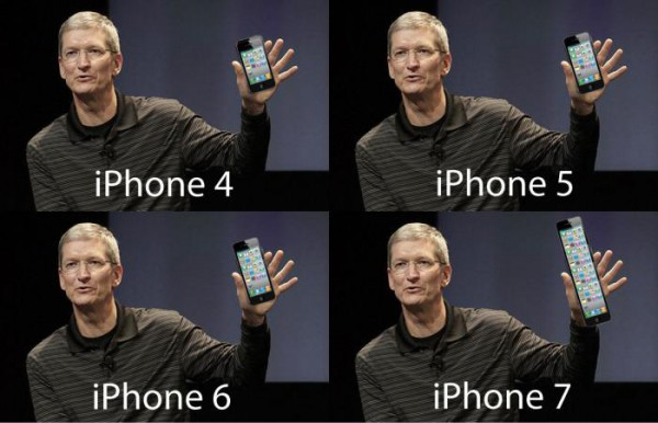 爆笑！iPhone 7还没发布就惨遭PS恶搞
