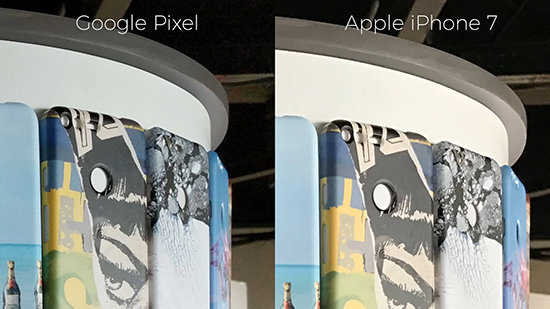 差距在哪？iPhone 7 谷歌Piexl拍照对比