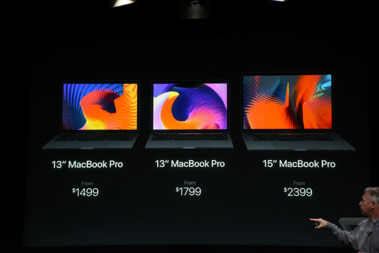 苹果发布新Macbook Pro  国行售价11488元起