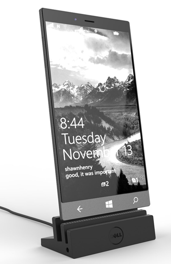 6.4英寸的巨无霸 这是戴尔版的Surface Phone？
