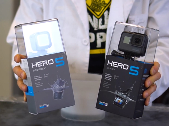 GoPro Hero 5超低温测试：零下196度还能录影