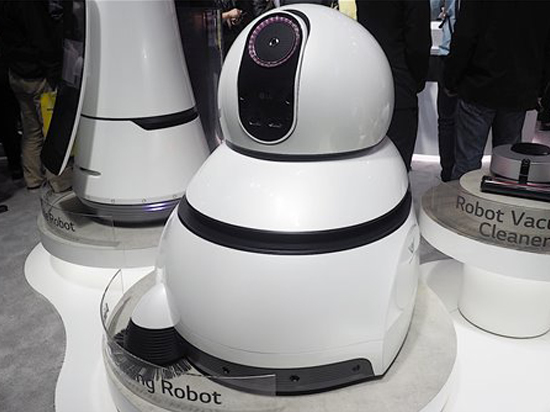 遇见未来 LG物联网机器人亮相CES2017