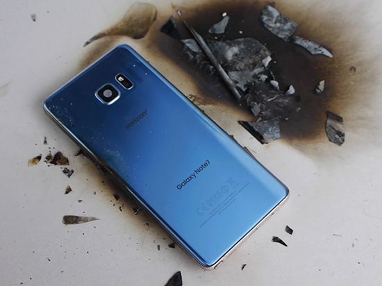 三星Note 7还有戏？屏幕烧毁了但电池还没爆