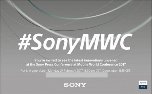 索尼发布MWC 2017邀请函：或推2-3款新机