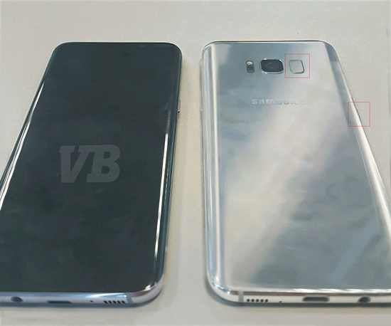 三星Galaxy S8 edge真机曝光：指纹识别真放背上了