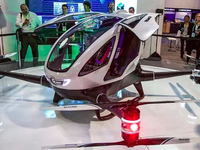 迪拜推“无人机的士”服务：用手机来打“飞的”