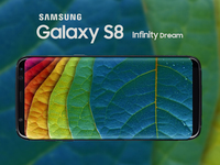 三星Galaxy S8真机泄露：超大屏占比 但额头很多麻子
