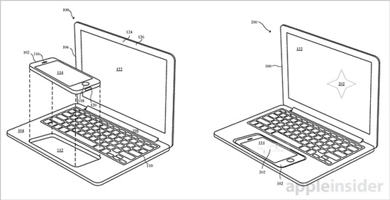 脑洞大开！苹果新专利能把iPhone瞬间变笔记本