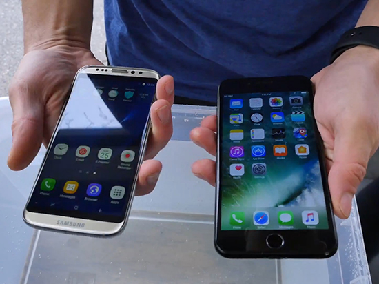 高仿三星Galaxy S8怼山寨iPhone 7 Plus：结果S8赢了