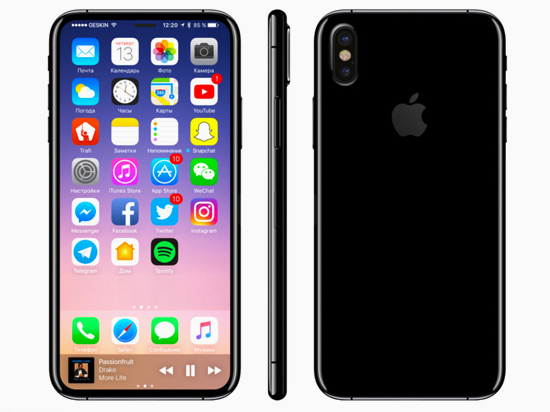 科客晚报：iPhone 8渲染图超惊艳 小米6采用四曲面设计？