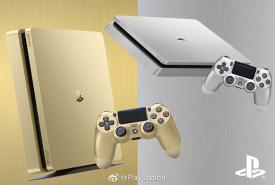 在PS4 Pro国行版开售前 索尼却在海外悄然发布土豪金版PS4