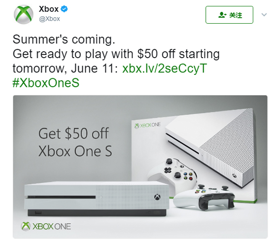 史上最强游戏机主机 微软Xbox One X售价公布：499美元 