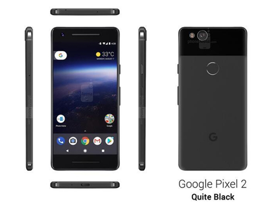谷歌Pixel 2外观基本确定：无全面屏和双摄 取消耳机孔