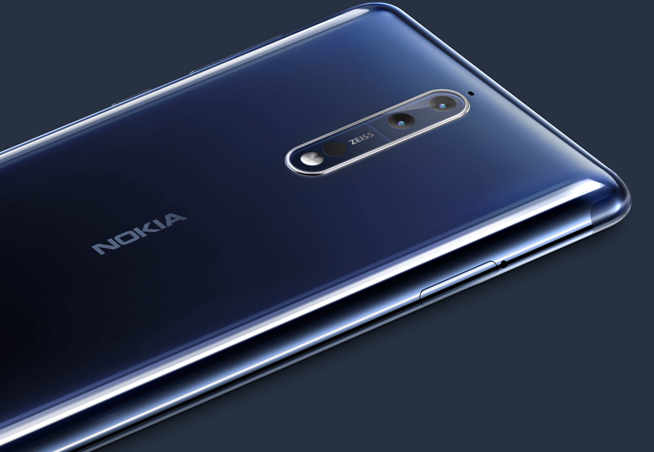 诺基亚旗舰Nokia 8：经典蔡司镜头回归 售价情怀接近5000元