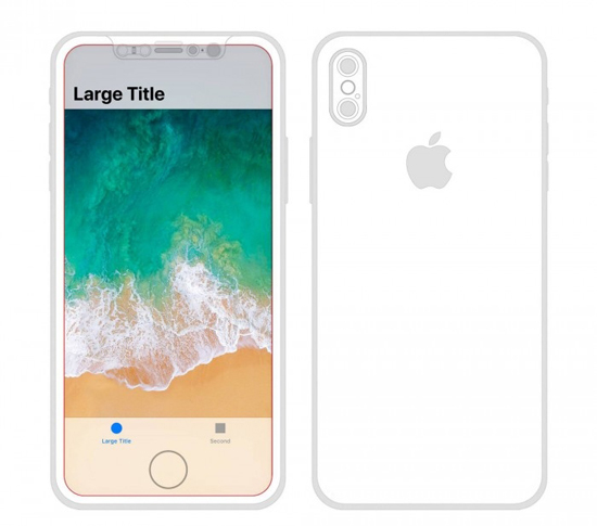 郭明錤揭开iPhone 8“刘海”面纱，预测全系前面板均为黑色